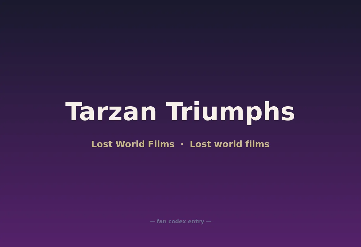 Tarzan Triumphs