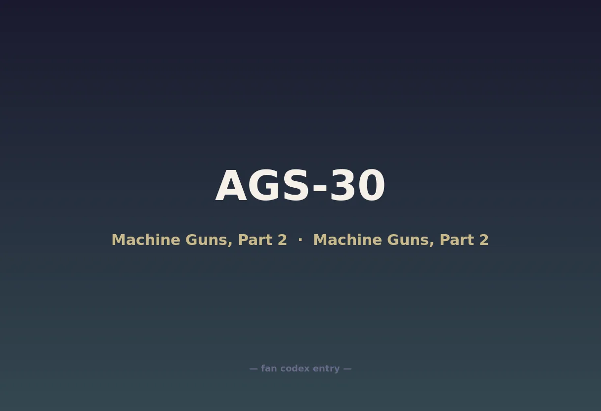 AGS-30