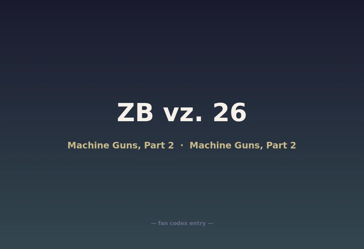 ZB vz. 26