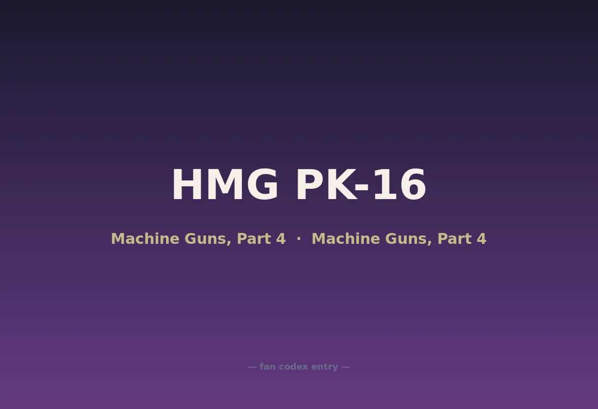 HMG PK-16
