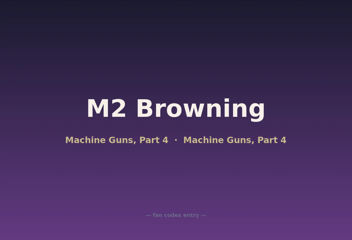 M2 Browning