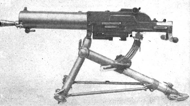 Schwarzlose machine gun