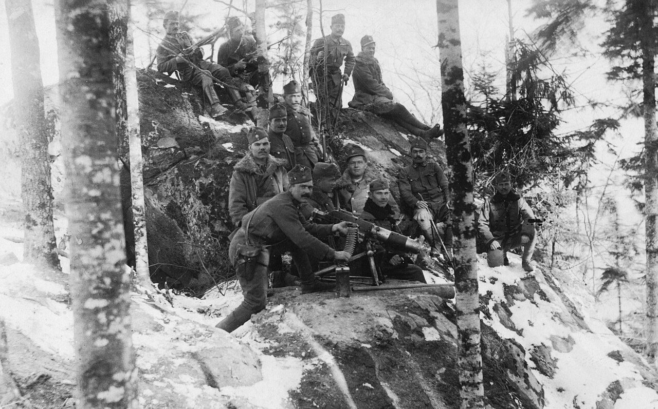 Schwarzlose machine gun