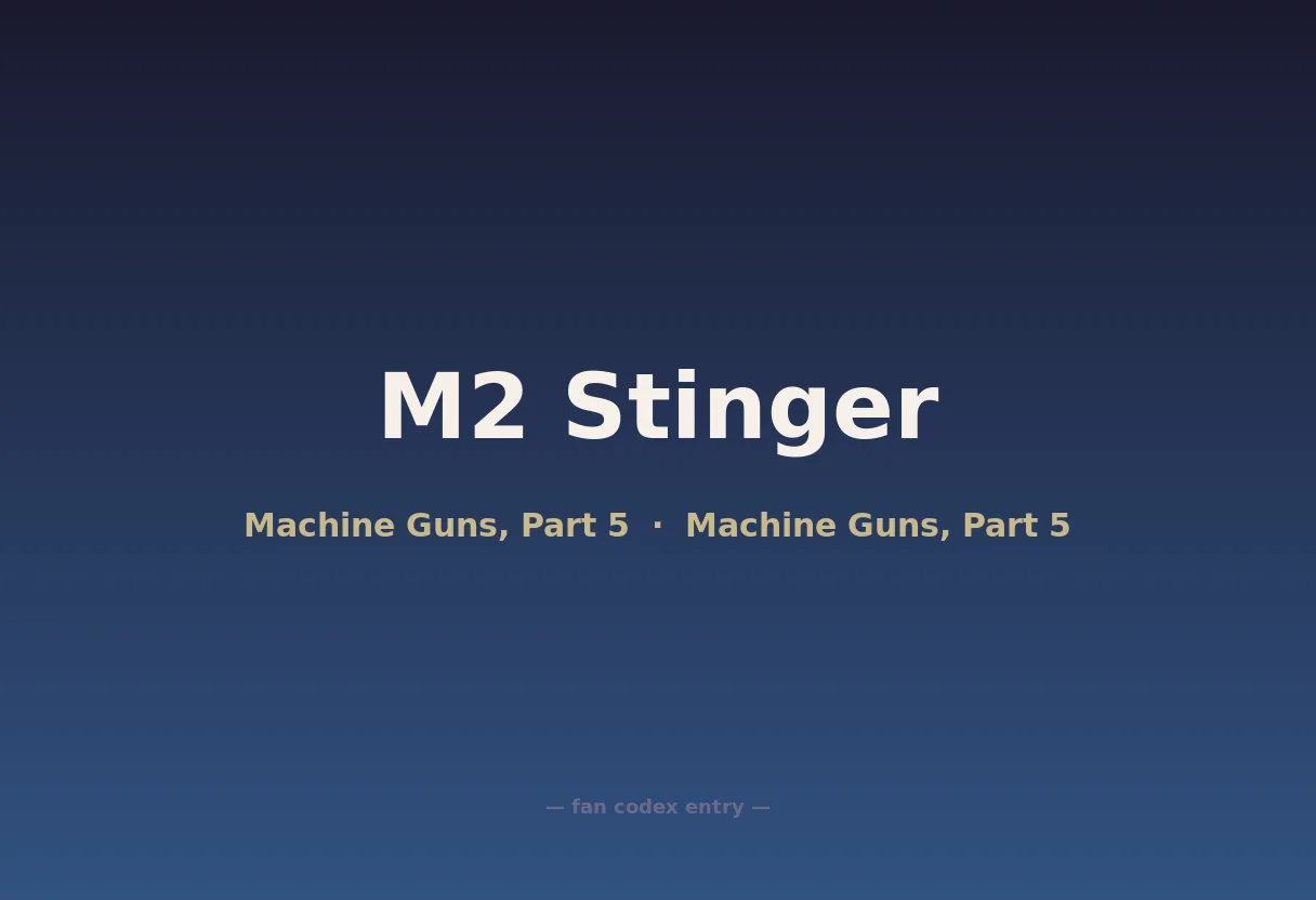 M2 Stinger