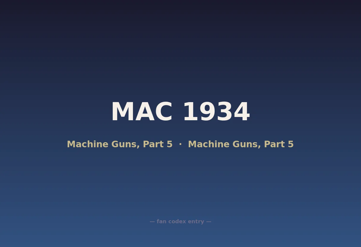 MAC 1934