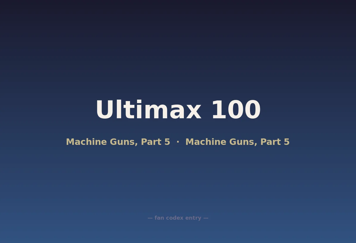 Ultimax 100