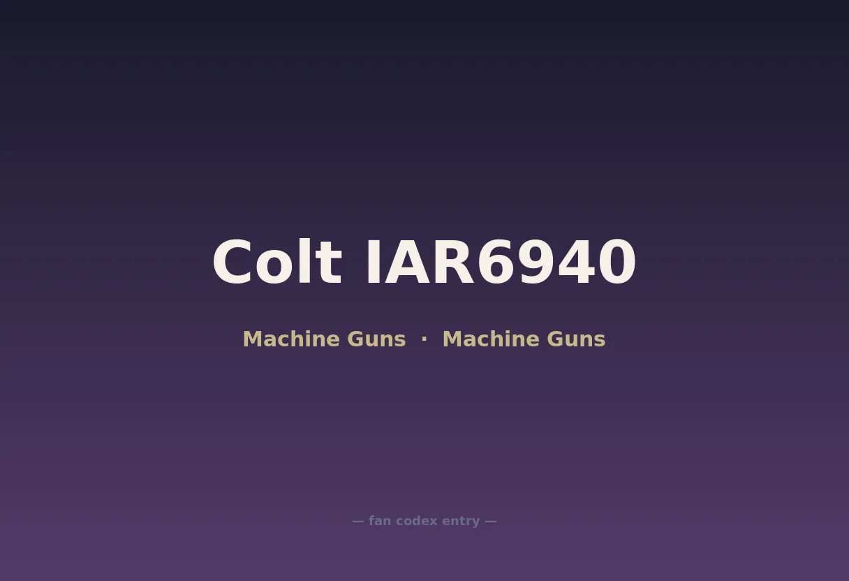 Colt IAR6940