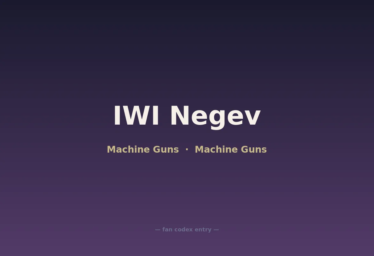 IWI Negev