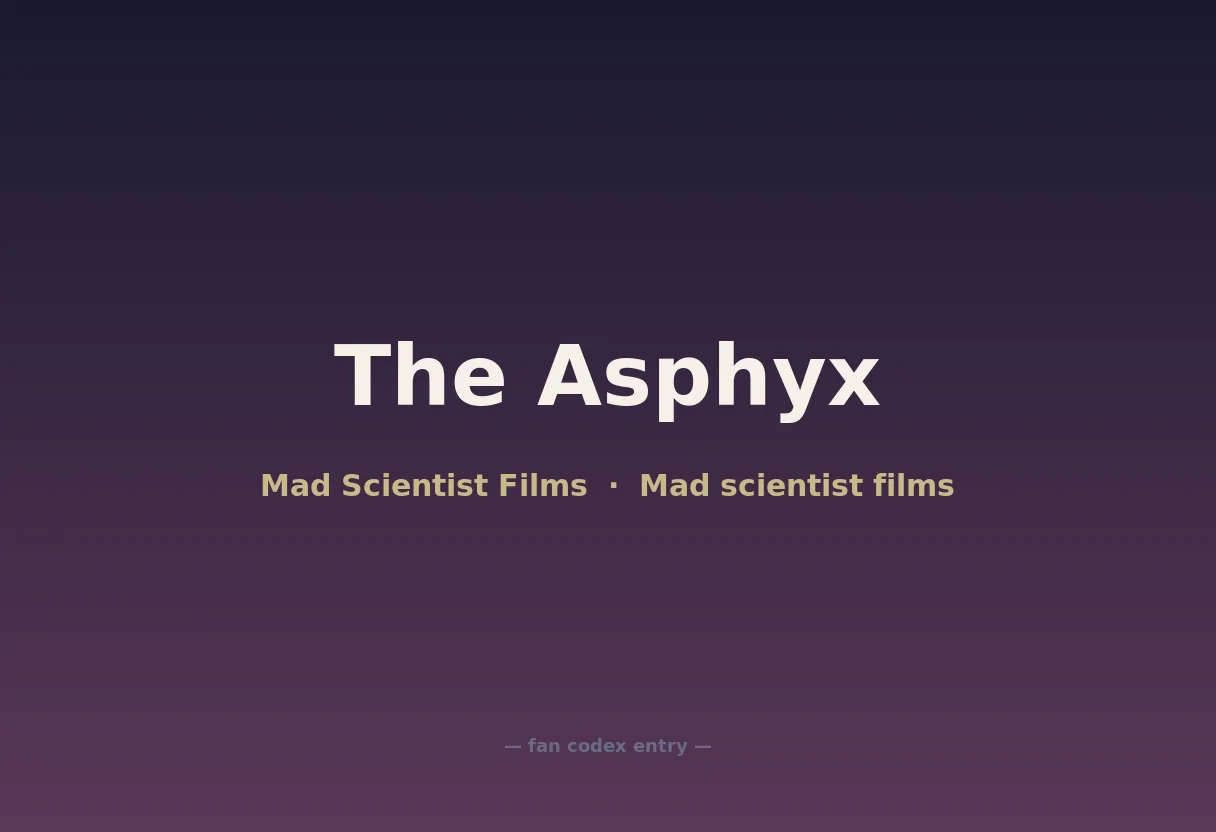 The Asphyx