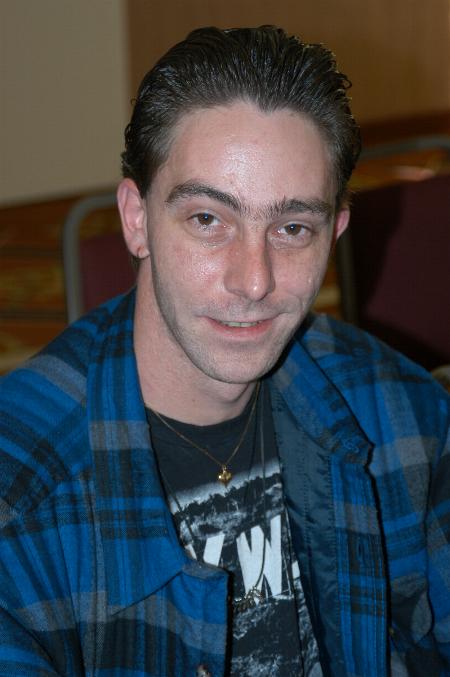 Kyla's hubby Quinton at Penthouse Talent Call