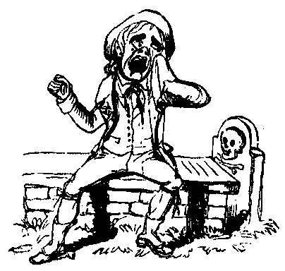 A weeping Will-oh! (Punch, 17 July 1841)