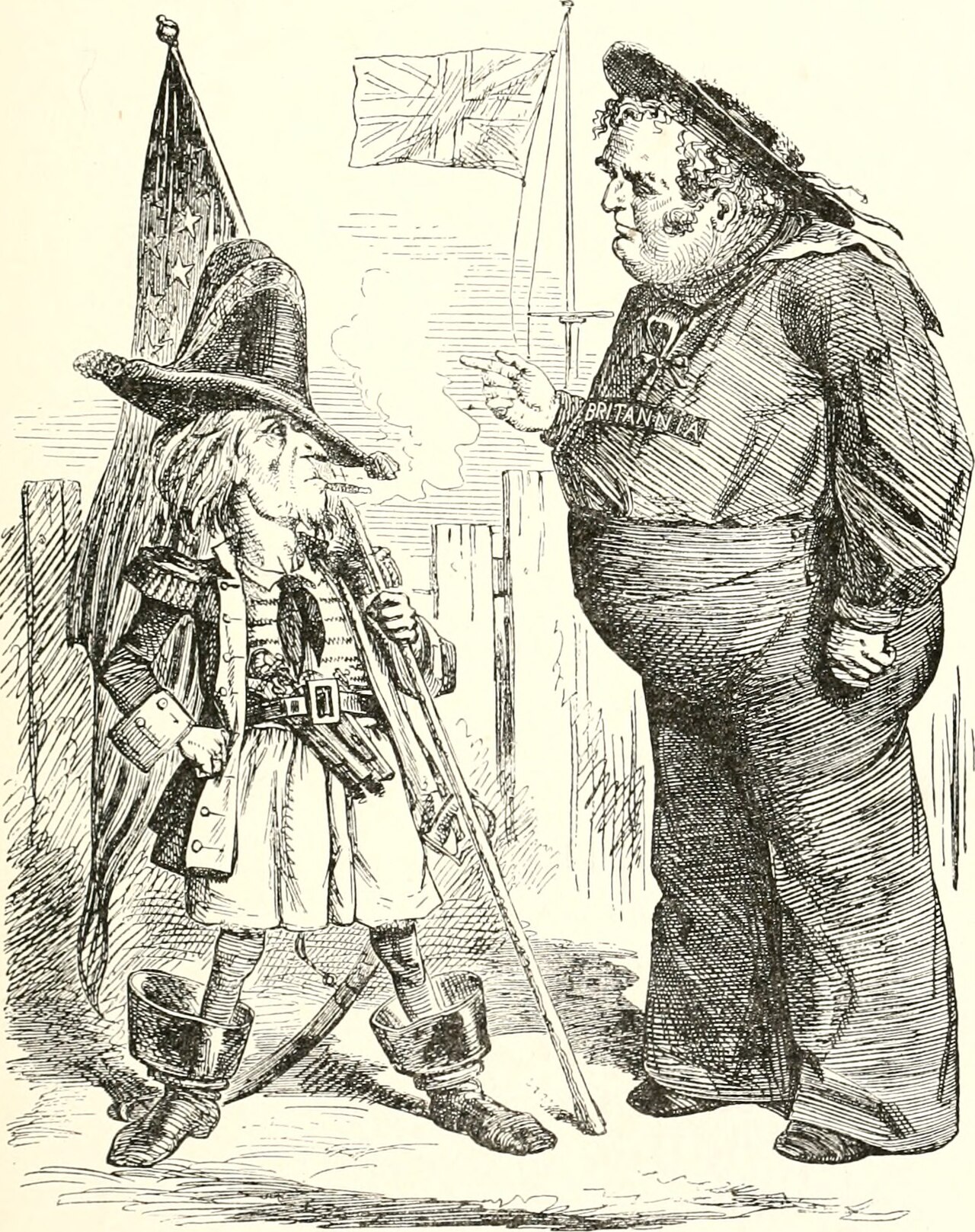 Abraham Lincoln and the London Punch; cartoons, comments and poems, published in the London charivari, during the American Civil War (1861-1865) (1909)