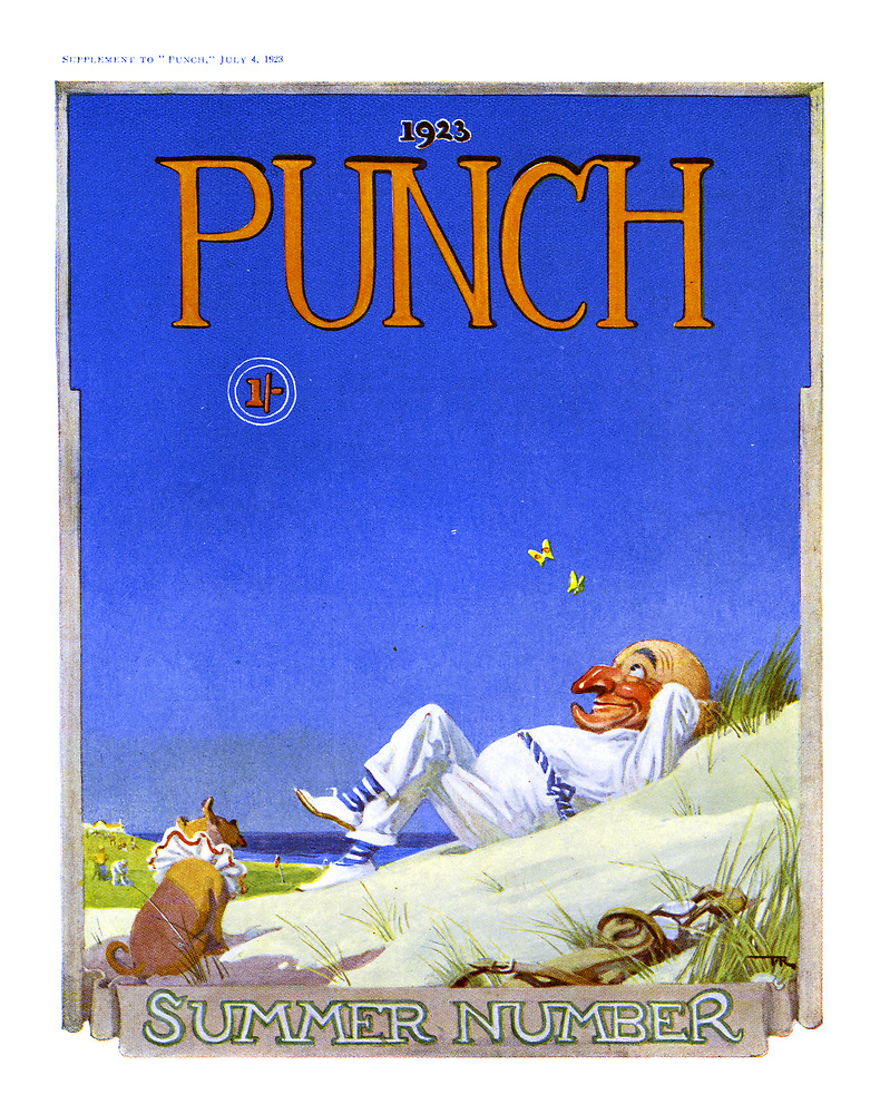 Frank Reynolds - Punch magazine - Summer Number 1923 - cover