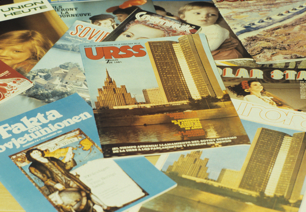 RIAN archive 479506 Magazines of Novosti Press Agency