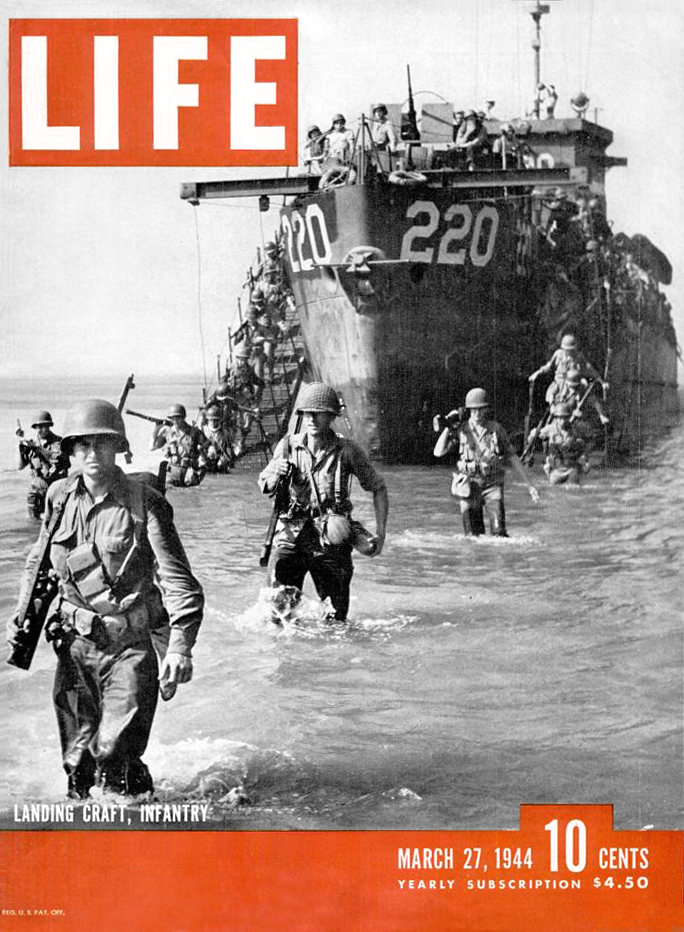 Landing Craft Infantry LIFE 1944