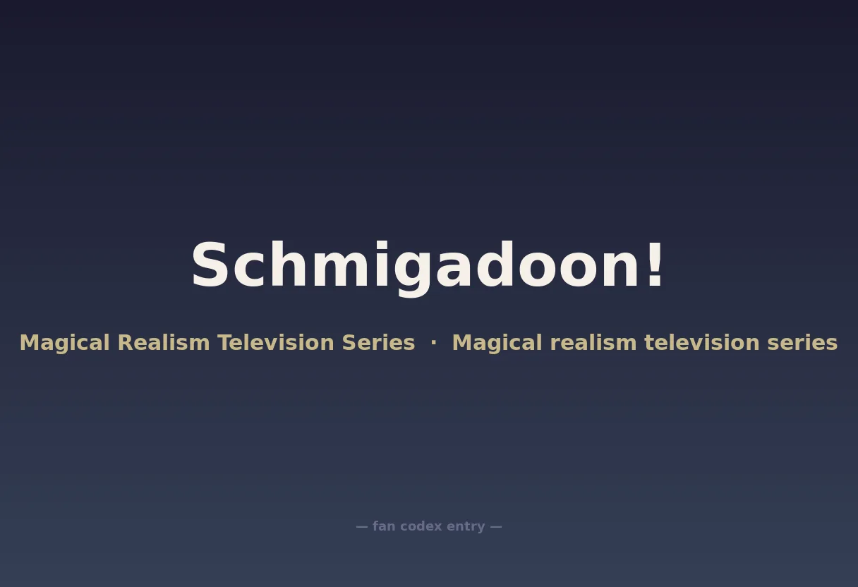 Schmigadoon!