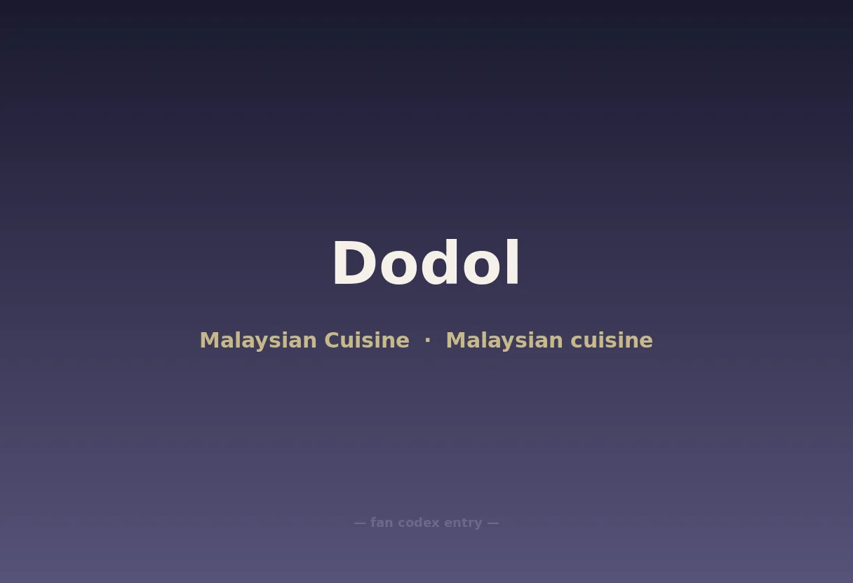 Dodol