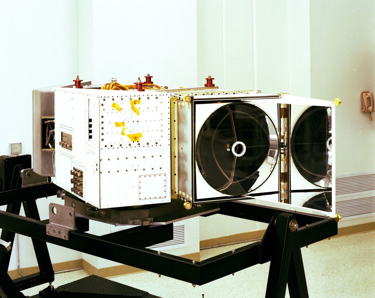 Landsat 4 Thematic Mapper on Test Stand