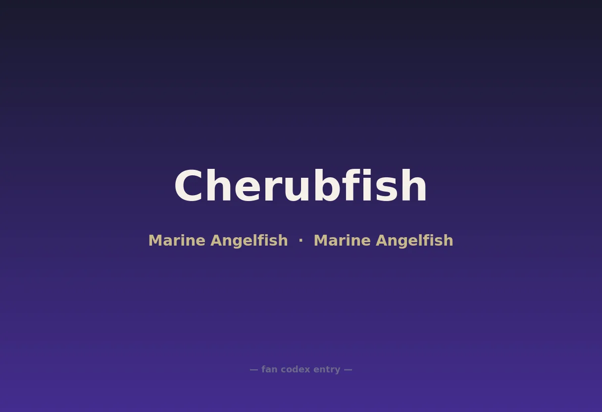 Cherubfish