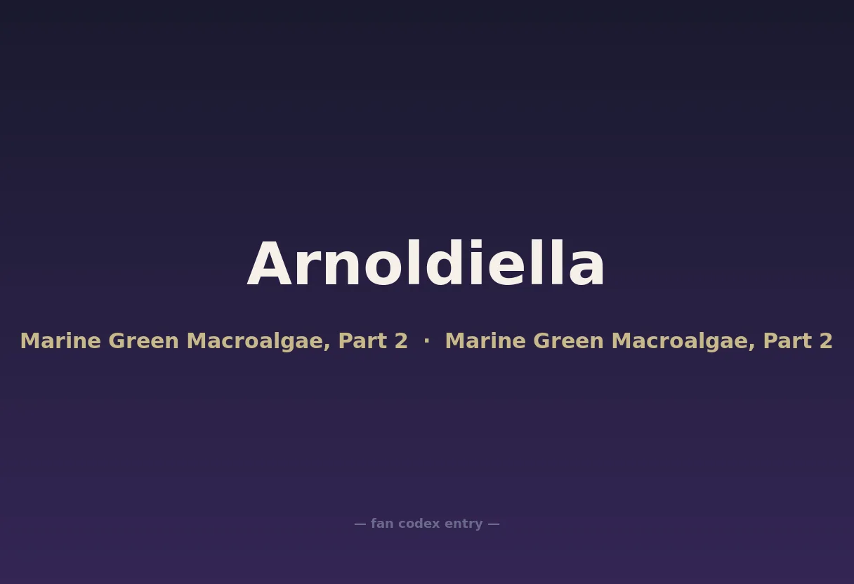 Arnoldiella