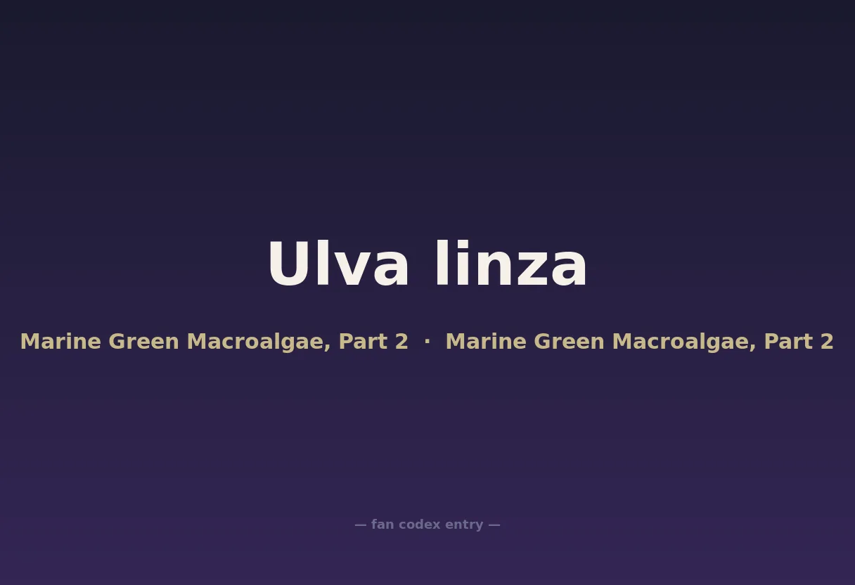 Ulva linza