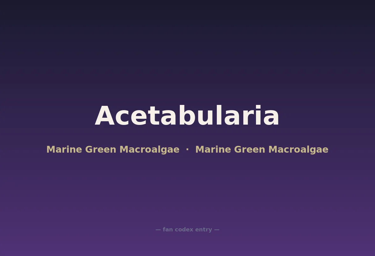 Acetabularia