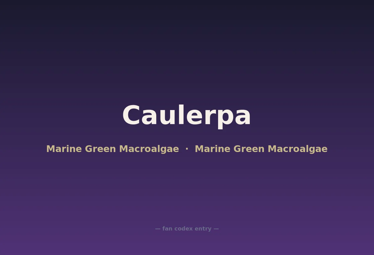 Caulerpa