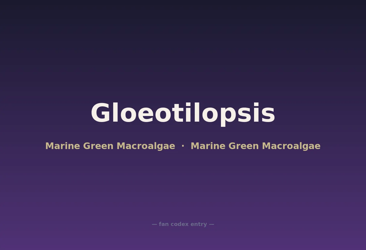 Gloeotilopsis