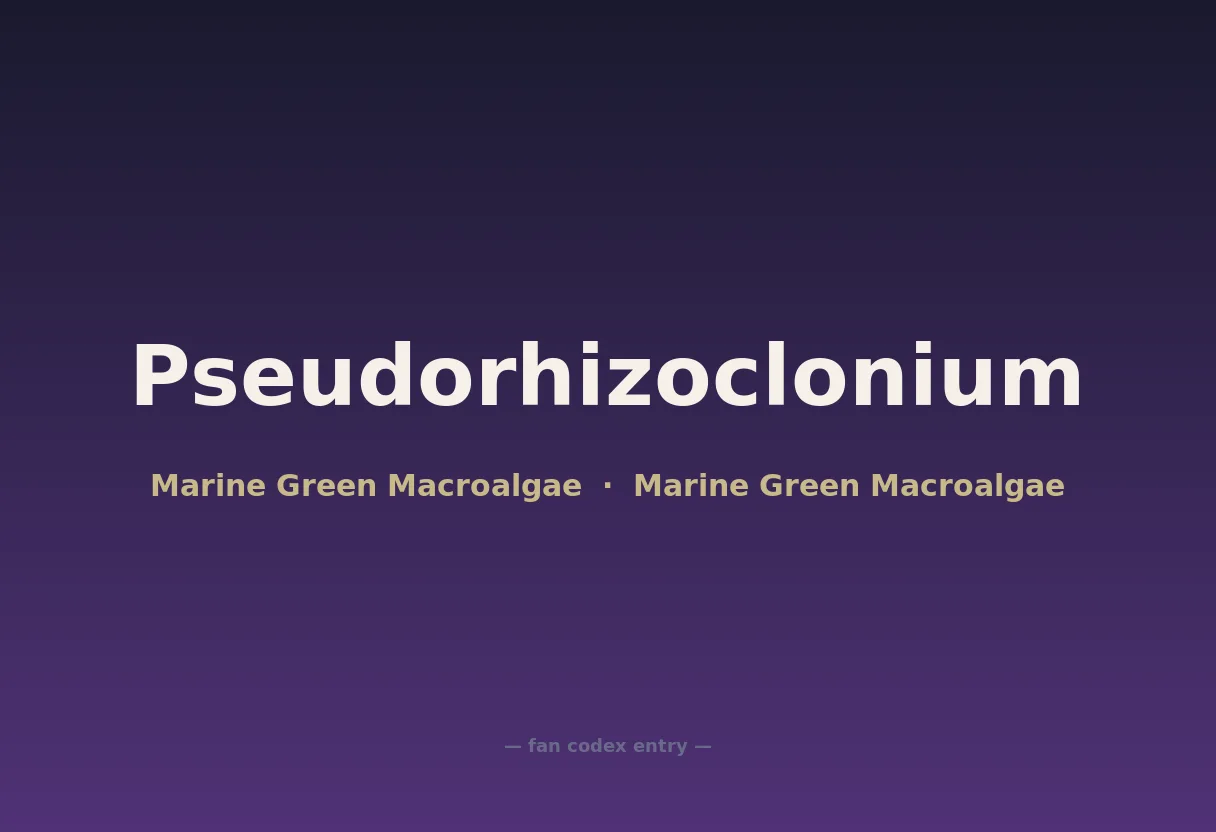 Pseudorhizoclonium