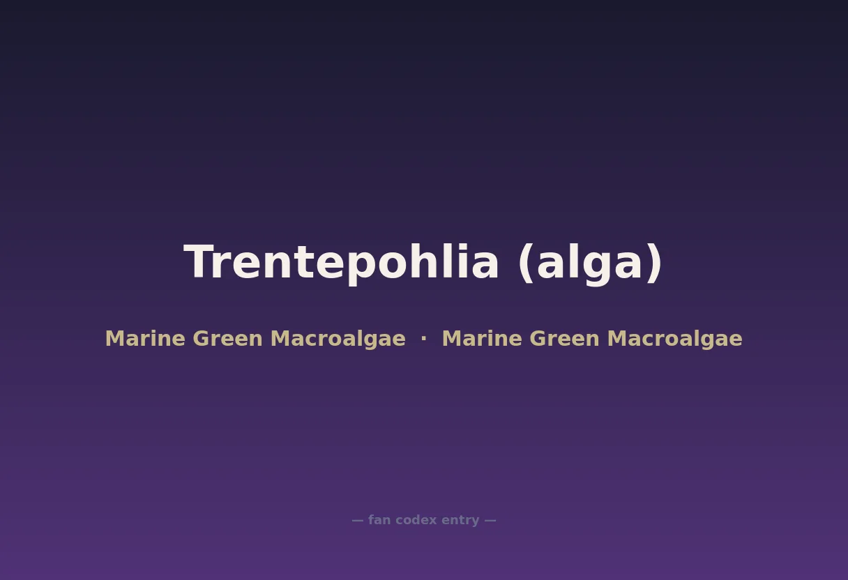 Trentepohlia (alga)