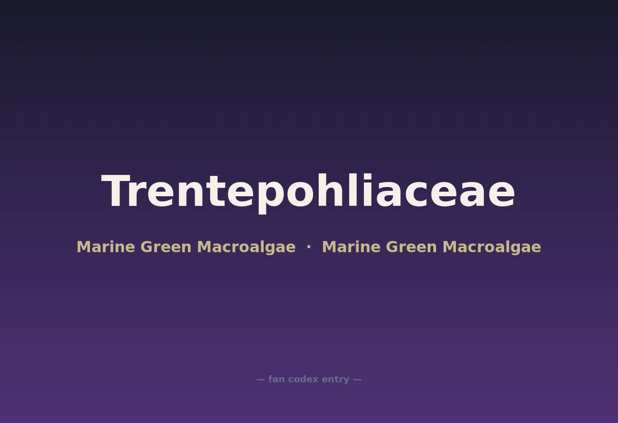 Trentepohliaceae