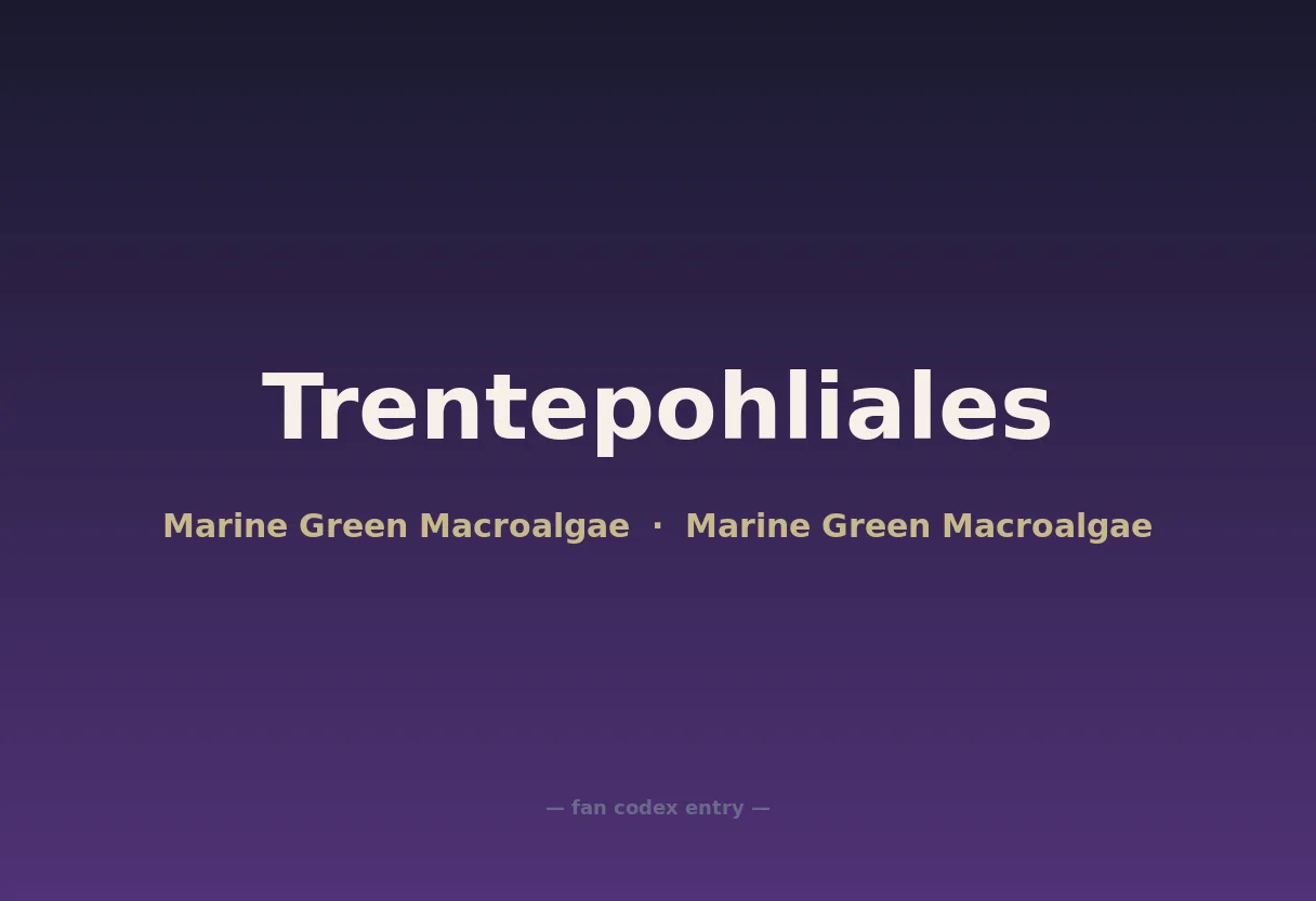 Trentepohliales