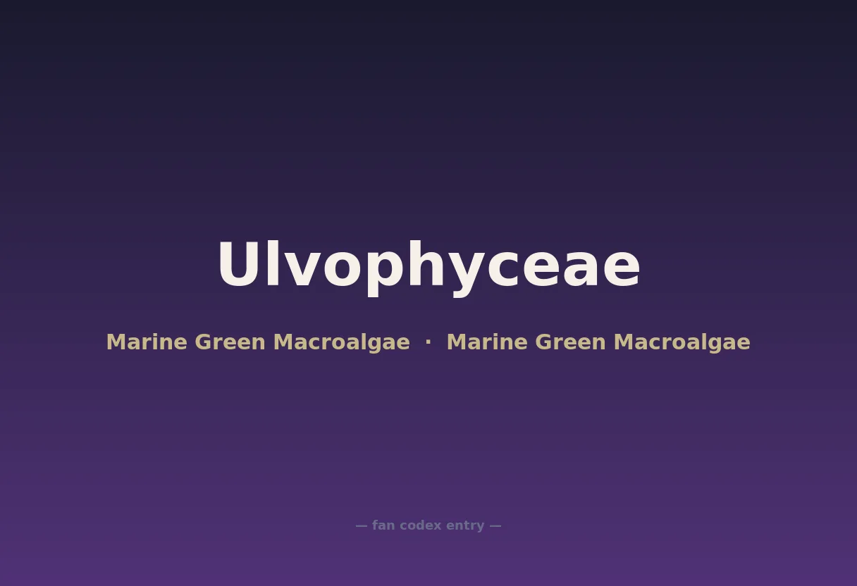 Ulvophyceae