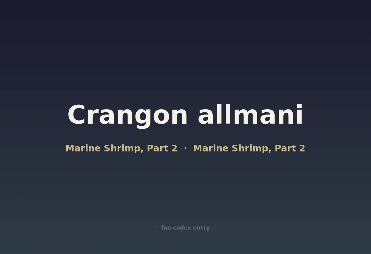Crangon allmani
