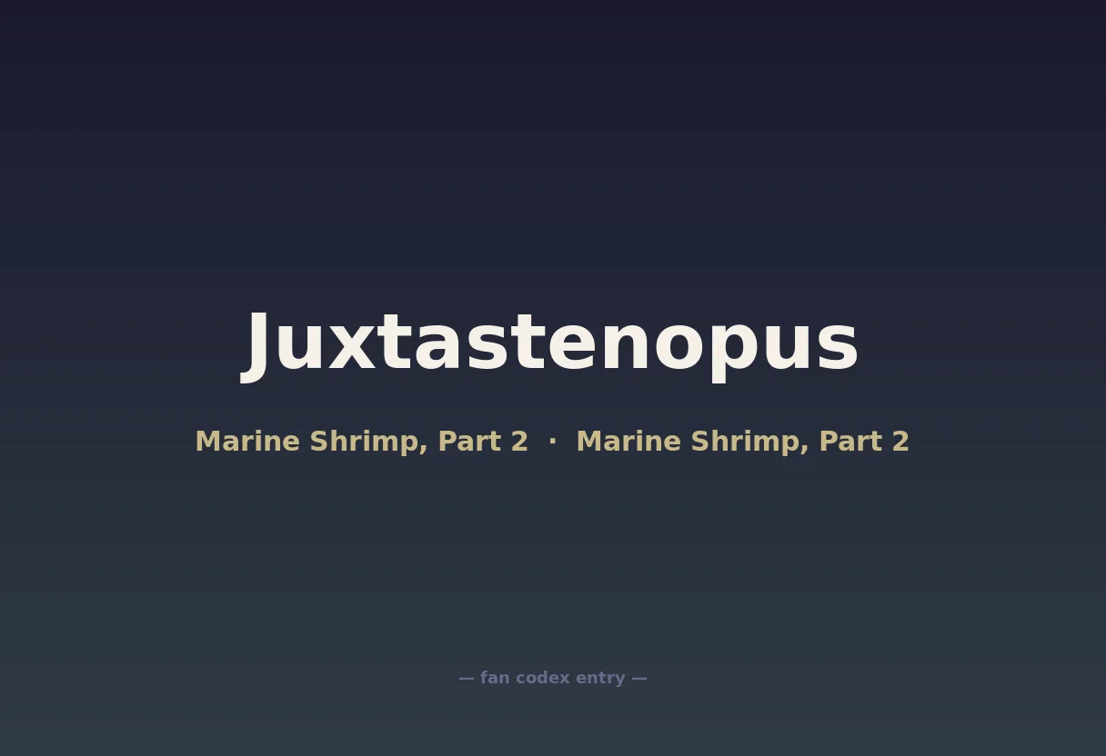 Juxtastenopus