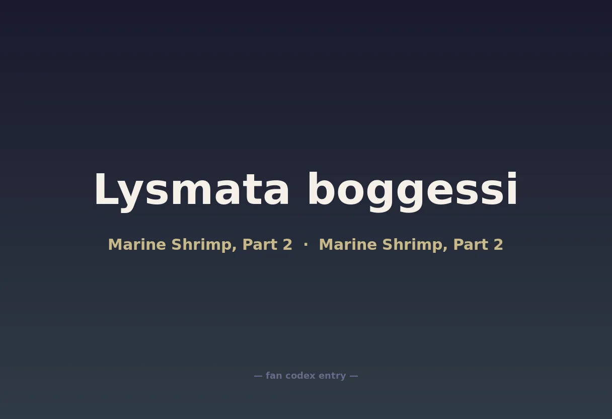 Lysmata boggessi