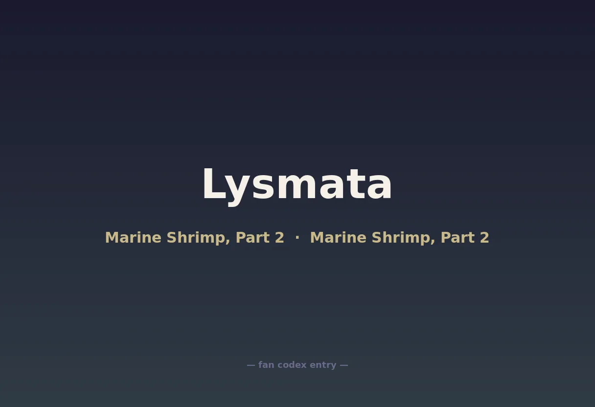 Lysmata