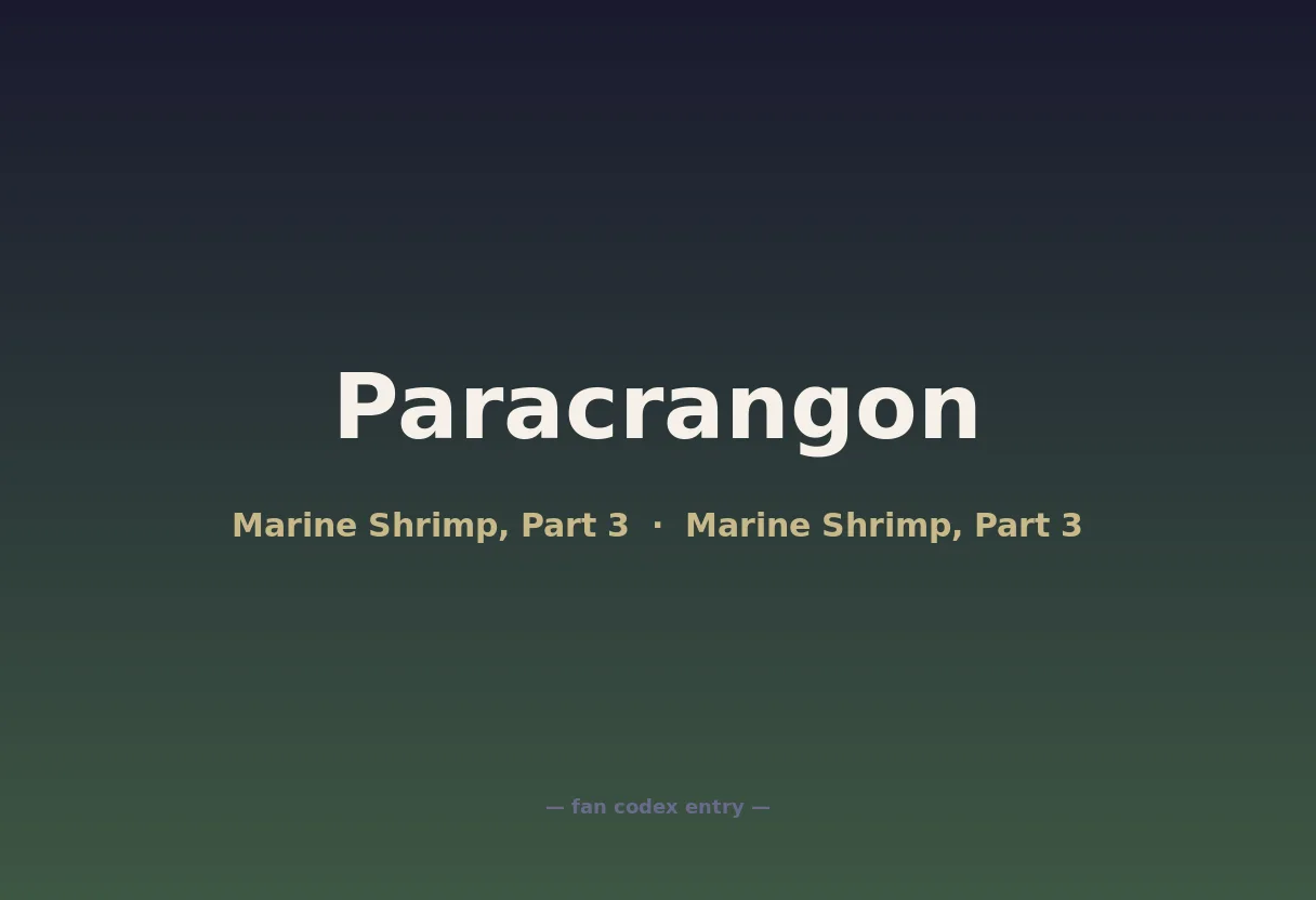 Paracrangon