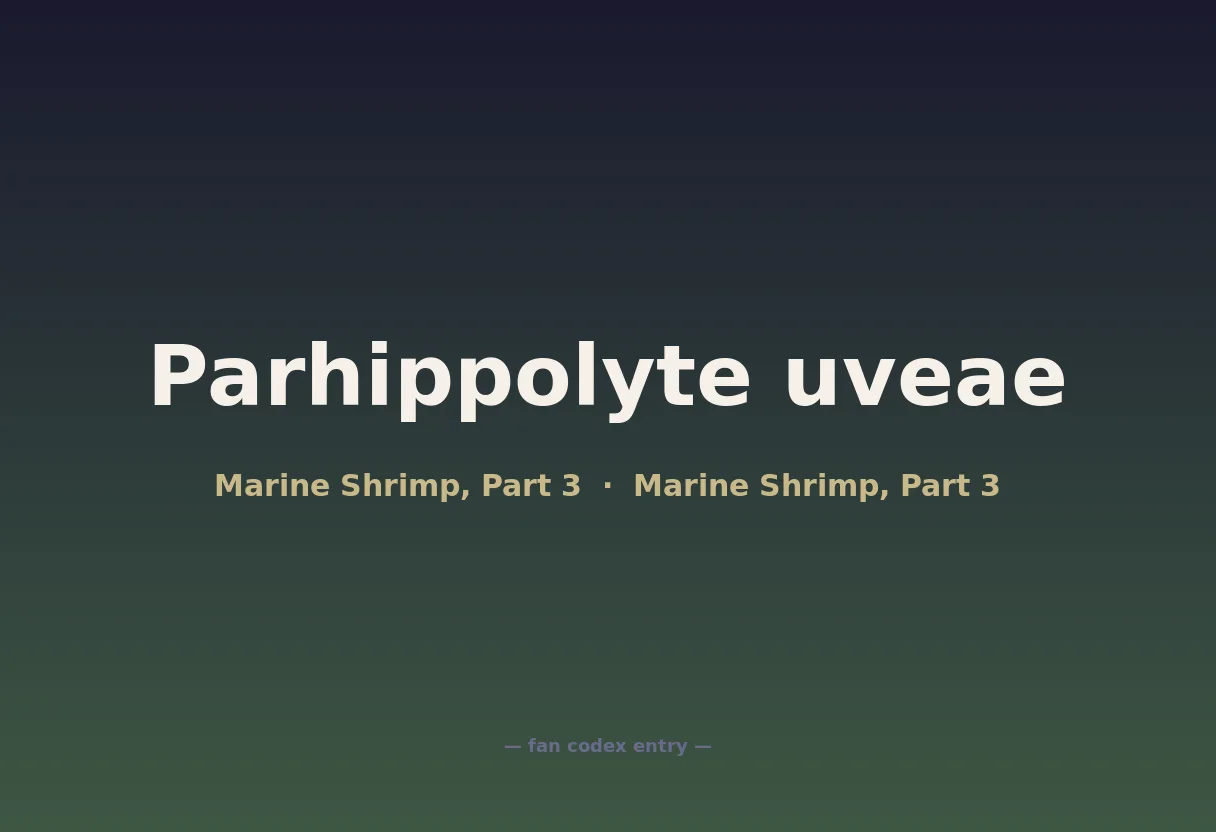 Parhippolyte uveae