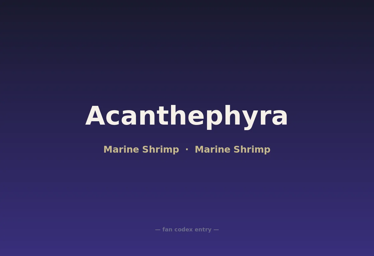 Acanthephyra