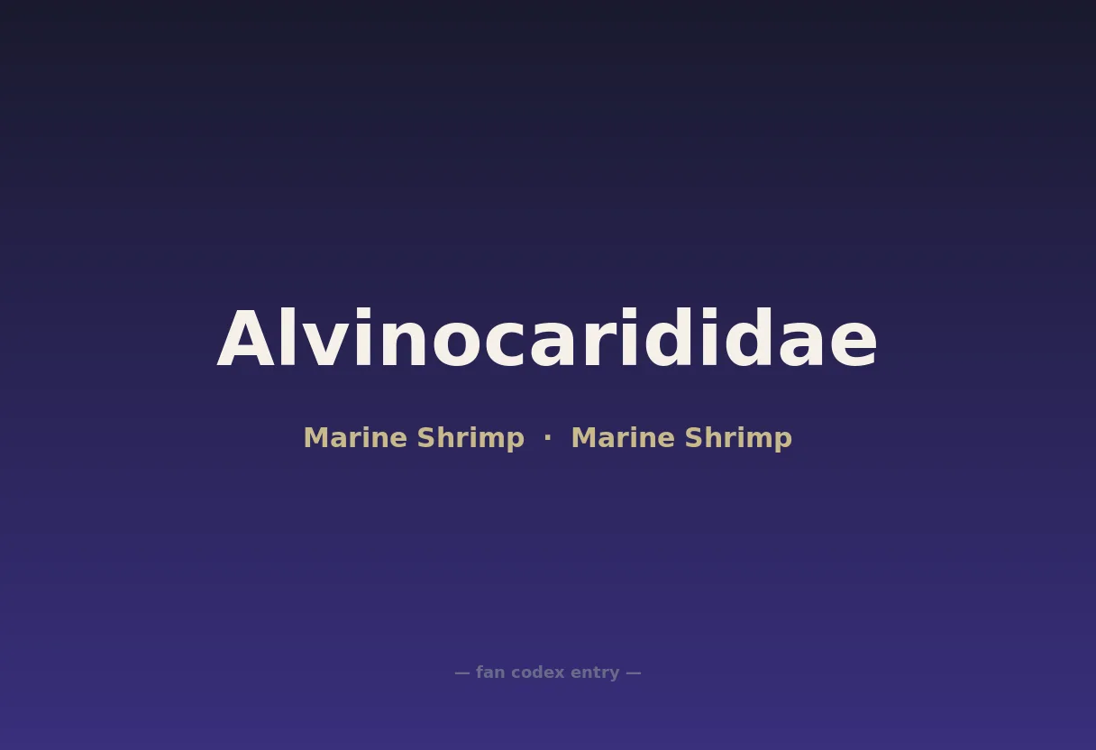 Alvinocarididae