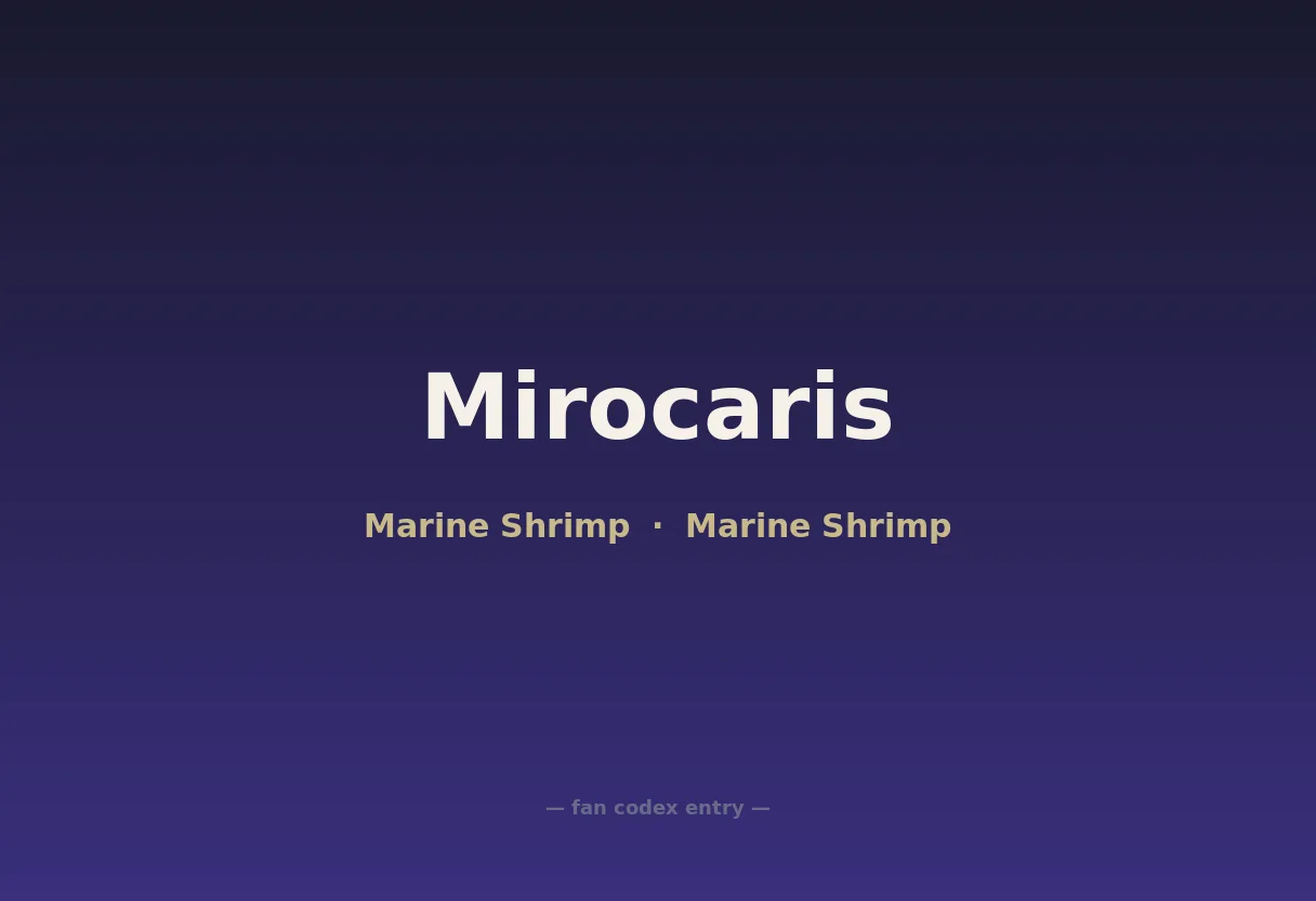 Mirocaris