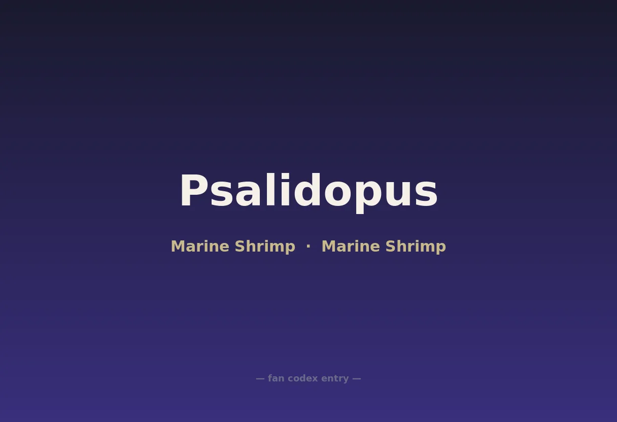 Psalidopus