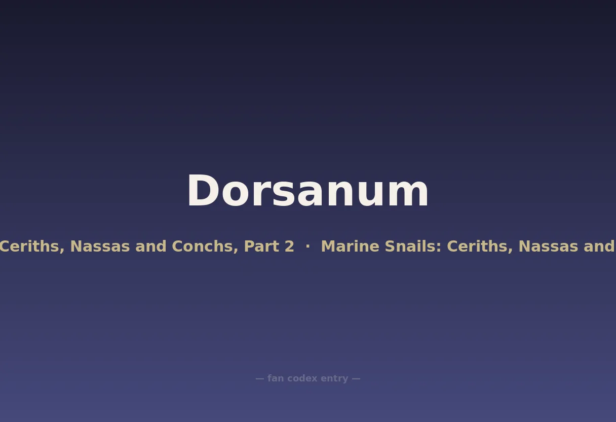 Dorsanum