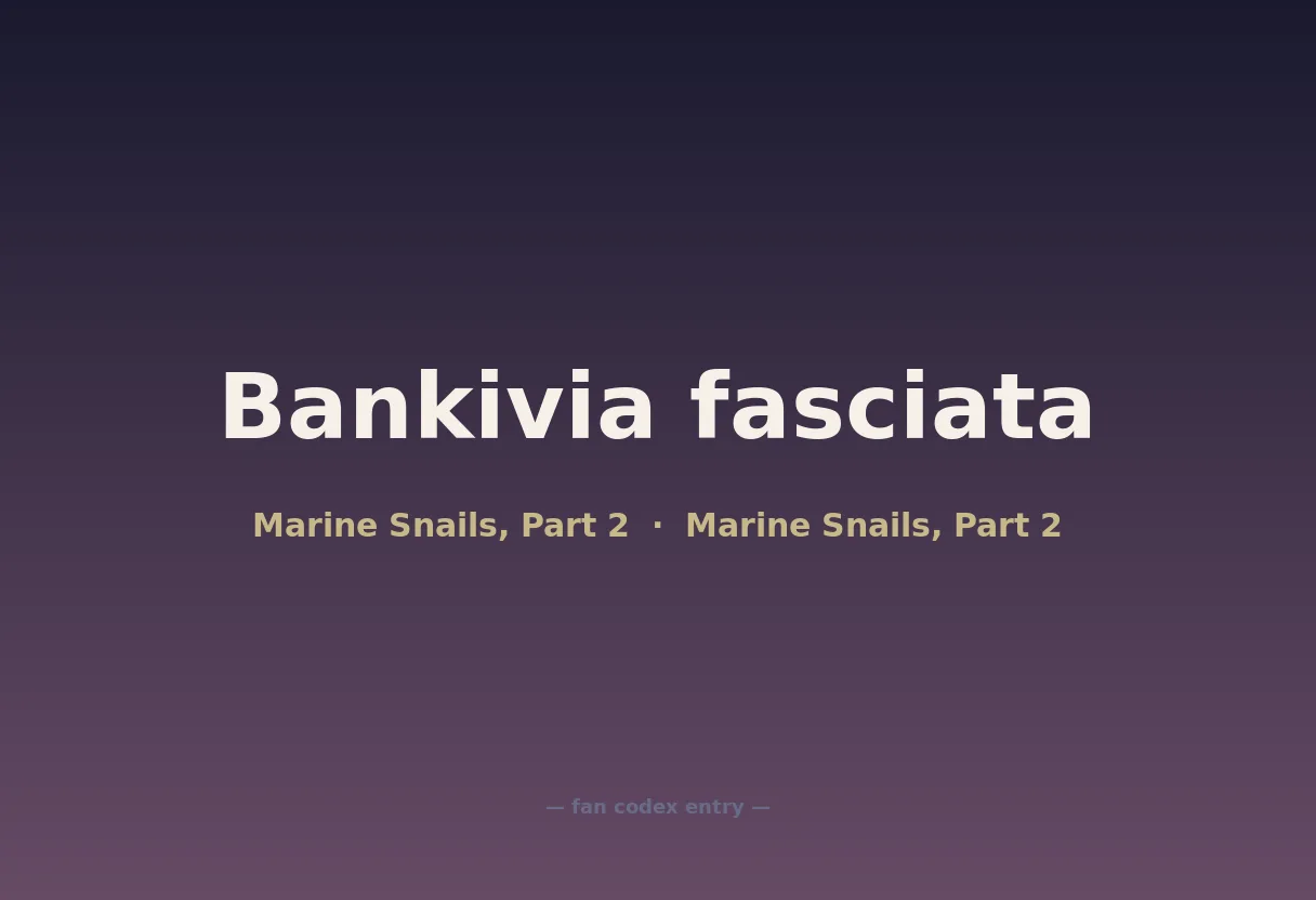 Bankivia fasciata
