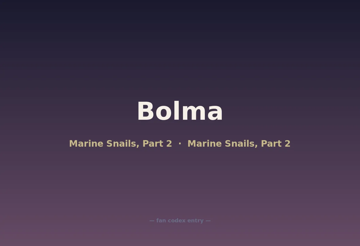 Bolma