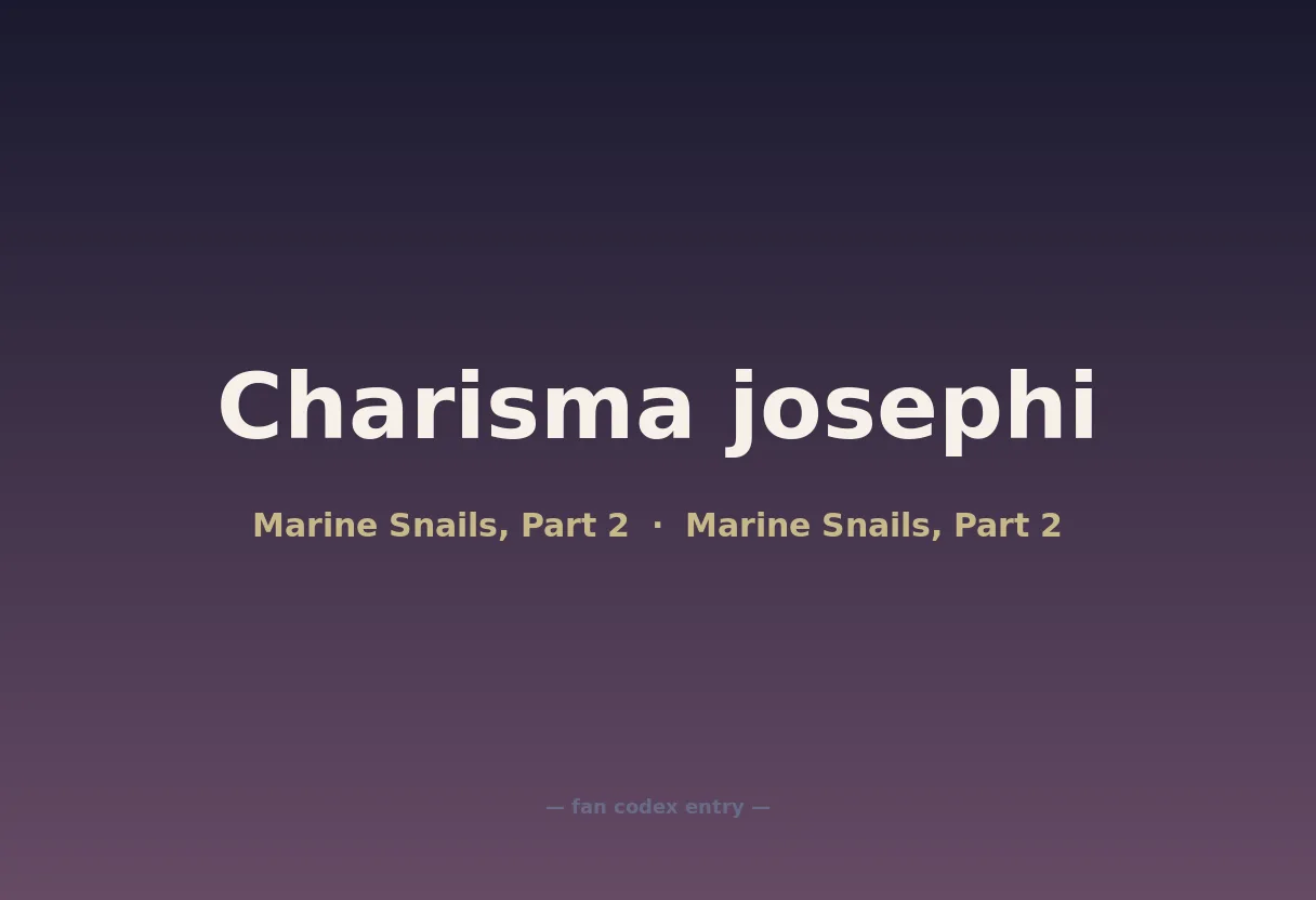 Charisma josephi