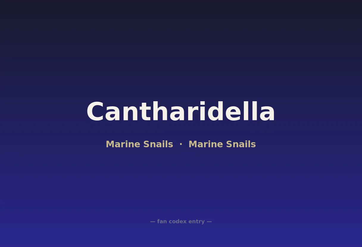 Cantharidella