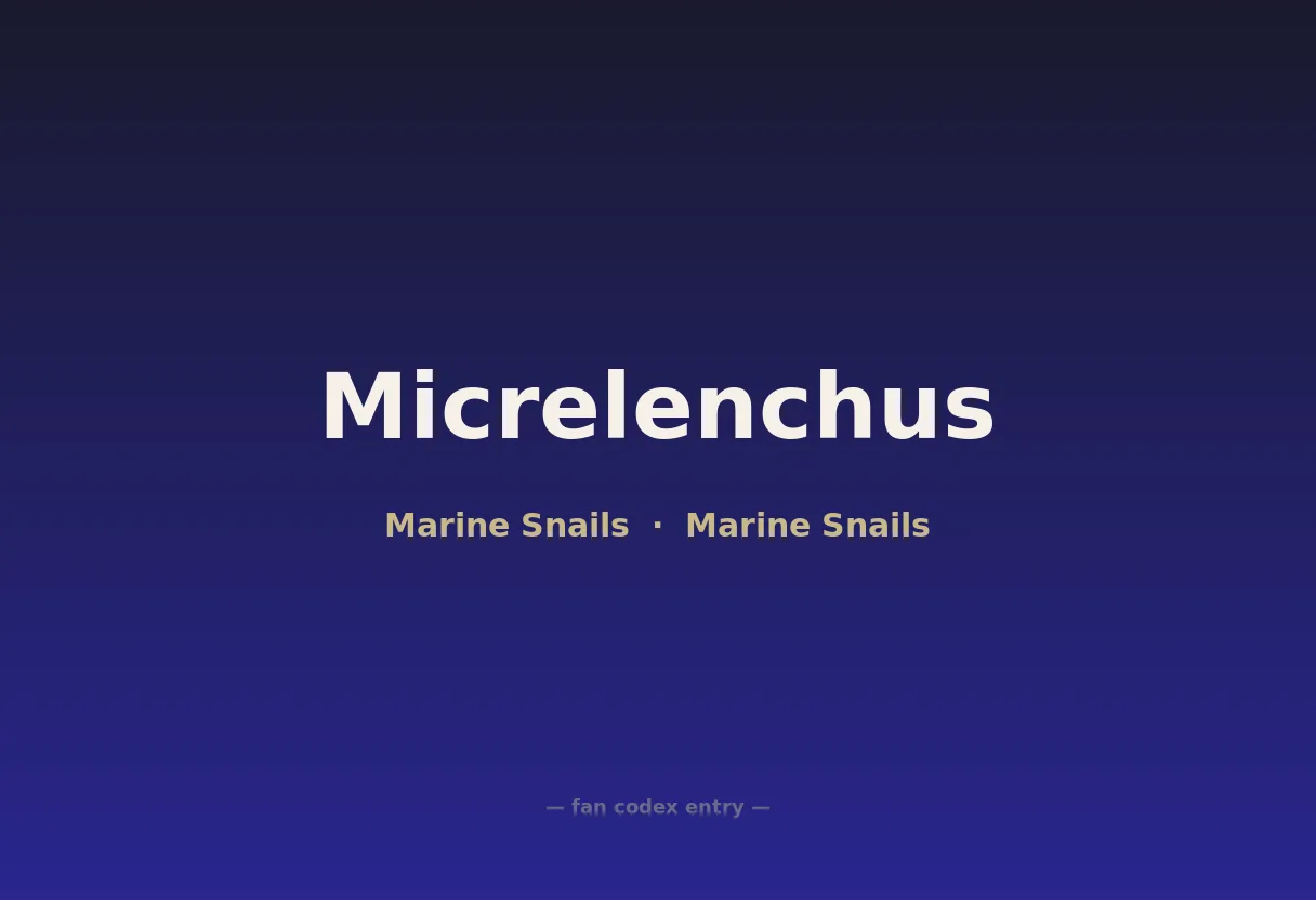Micrelenchus