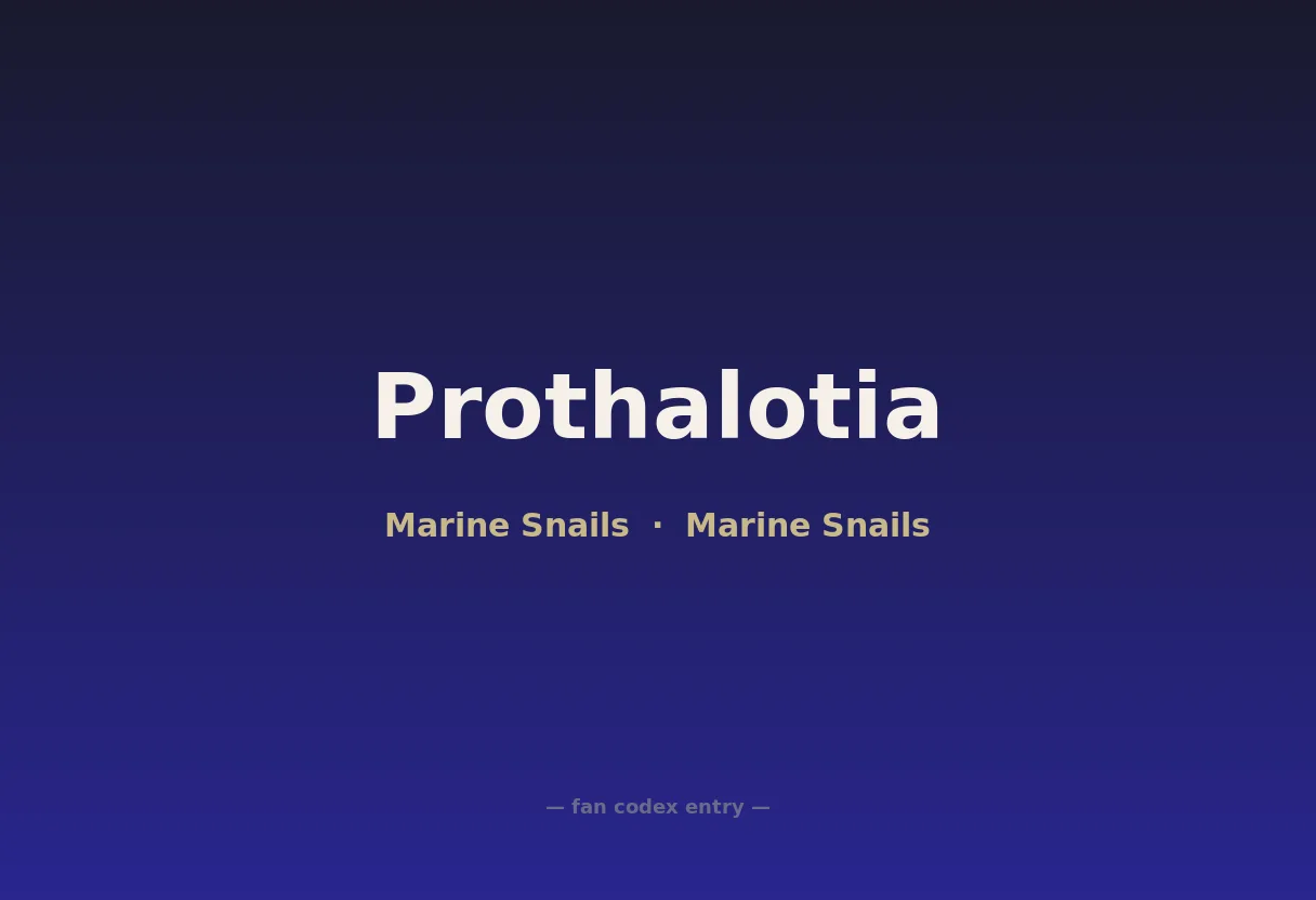 Prothalotia